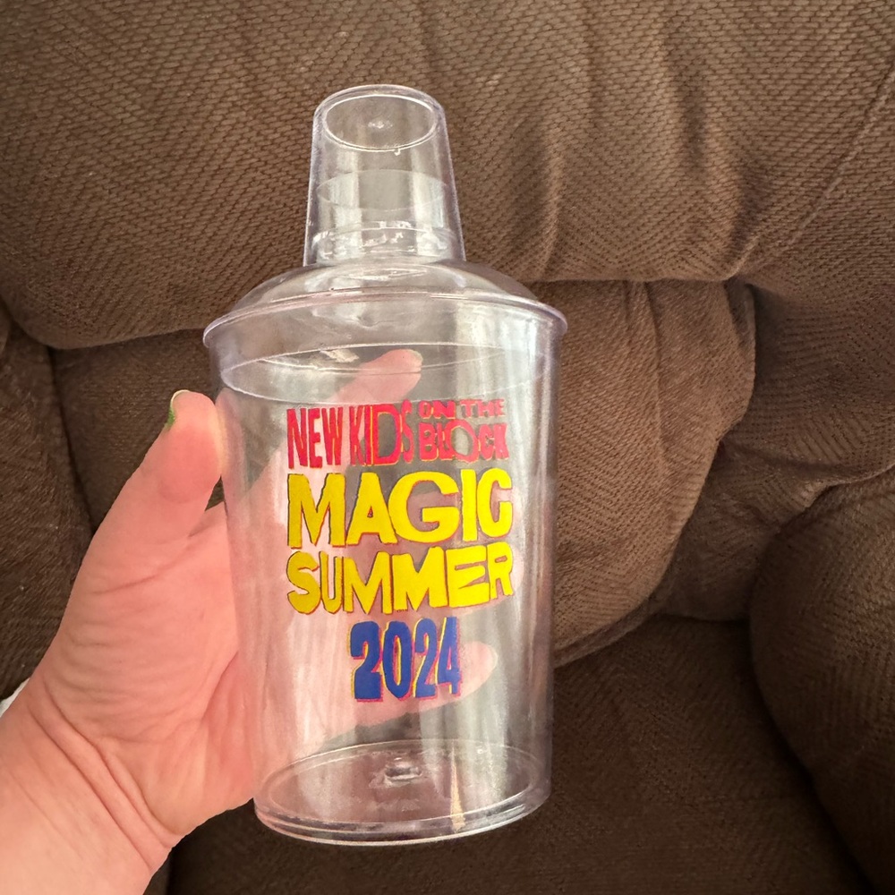 New Kids on the Block Magic Summer Tour shaker cup